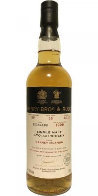 Orkney Islands 1999 BR Refill Hogshead #39 Kensington Wine Market Exclusive 53.5% 700ml