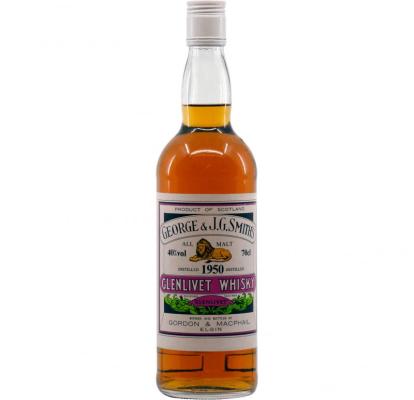 Glenlivet 1950 GM George & J.G. Smith's All Malt 40% 750ml