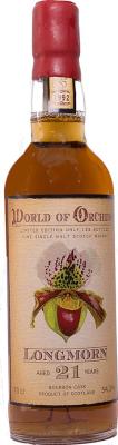 Longmorn 1992 JW World of Orchids Bourbon Cask 54.3% 700ml