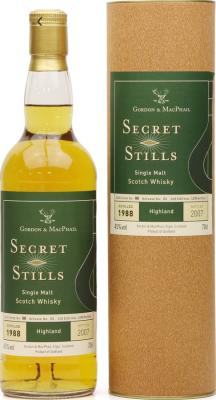 Glen Garioch 1988 GM Secret Stills 06.01 Refill American Hogsheads 5173 5176 45% 700ml