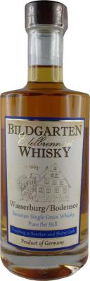 Bildgarten Whisky Bavarian Single Grain Whisky Bourbon & Sherry Cask Finish 43% 350ml