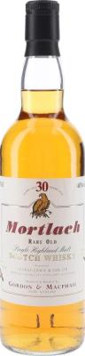 Mortlach 30yo GM Rare Vintage 46% 700ml