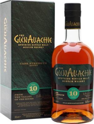 Glenallachie 10yo Cask Strength Batch 3 58.2% 700ml