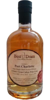 Port Charlotte 2002 BD Gran Callejo Wine Cask 55.8% 700ml