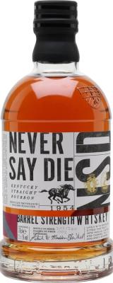 Never Say Die 2017 NSD Barrel Strength Whisky British Bourbon Society 60.2% 700ml