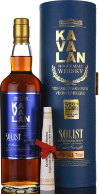 Kavalan Solist wine Barrique W120309009A 57.8% 700ml