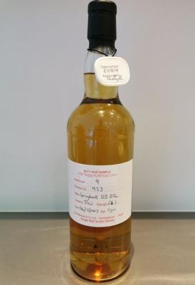Springbank 2007 Duty Paid Sample For Trade Purposes Only Refill Bourbon Barrel Rotation 923 56.1% 700ml