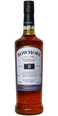 Bowmore 9yo Oak casks 40% 700ml