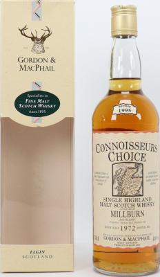 Millburn 1972 GM Connoisseurs Choice 40% 700ml