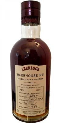 Aberlour 1993 Warehouse #1 Single Cask Selection #3081 59.7% 700ml