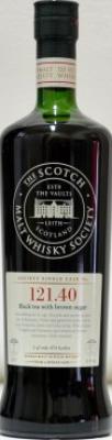 Arran 7yo SMWS 121.40 Black tea with brown sugar Refill Ex-Sherry Butt 61.6% 700ml