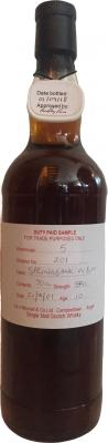 Springbank 2007 Duty Paid Sample For Trade Purposes Only Fresh Sherry Butt Rotation 201 59.1% 700ml