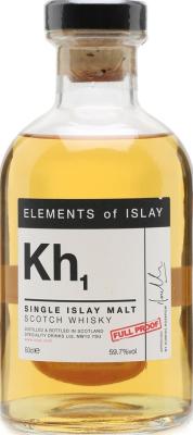 Kilchoman Kh1 SMS Elements of Islay Bourbon Hogshead 59.7% 500ml