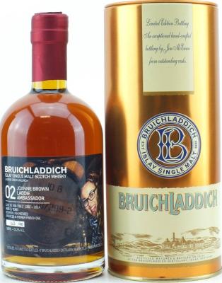 Bruichladdich 1992 Laddie Crew Valinch 02 Joanne Brown Premium French Oak Finish RO8/299-2 52.2% 500ml