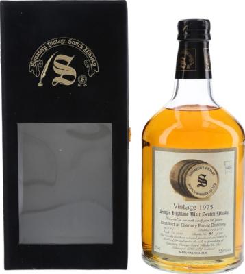 Glenury Royal 1975 SV Vintage Collection Dumpy Oak Cask #5240 52.6% 700ml