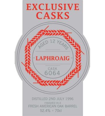 Laphroaig 1996 CWC Exclusive Casks 6064 52.4% 700ml