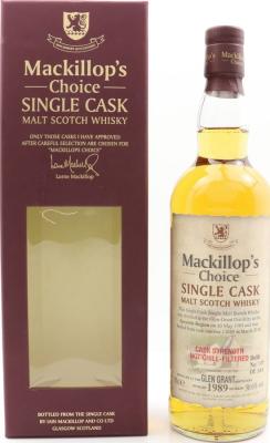 Glen Grant 1989 McC Single Cask Cask Strength #11085 50.6% 700ml