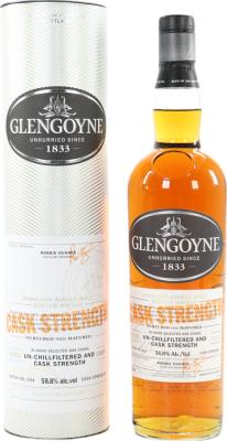Glengoyne Cask Strength Oak Casks 58.8% 750ml