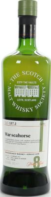The English Whisky 2010 SMWS 137.2 War seahorse Refill Ex-Bourbon Barrel 62.3% 700ml