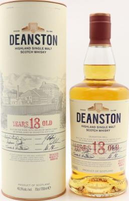 Deanston 18yo 1st-Fill Bourbon 46.3% 700ml