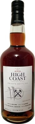High Coast 2016 Private Bottling Oloroso Peated 63ppm Sandin Gronqvist Rydell 60.2% 500ml