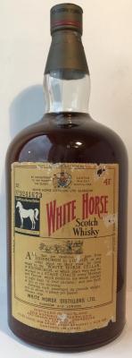 White Horse Scotch Whisky Cinoco N.V. Brussels 43% 1890ml