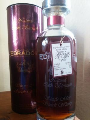 Edradour 1999 Natural Cask Strength #293 58.1% 700ml