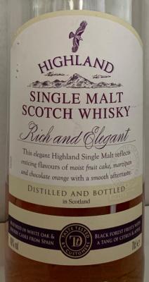 Sainsbury's Rich and Elegant Taste the Difference Highland 40% 700ml