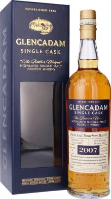 Glencadam 2007 The Rather Unique 1st Fill Bourbon 65.7% 700ml