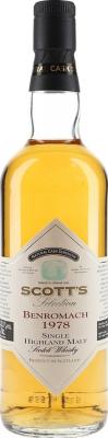 Benromach 1978 Sc Oak Wood 52.1% 700ml