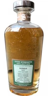 Glenisla 1977 SV Cask Strength Collection Hogshead 19600 50% 750ml