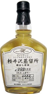 Karuizawa 1995 Single Cask Sample Bottle #6032 61.7% 250ml