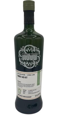 Tobermory 2008 SMWS 42.63 Thirst aid kit Refill Bourbon Hogshead 58.3% 750ml