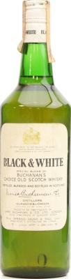 Black & White Special Blend of Buchanan's Choice Old Scotch Whis 40% 750ml