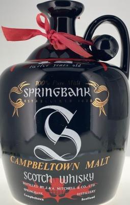 Springbank 12yo Ceramic Jug black 43% 1500ml