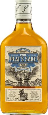 For Peat's Sake Blended Scotch Whisky 40% 350ml