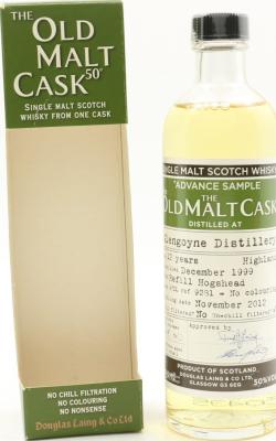 Inchgower 1999 DL Advance Sample for the Old Malt Cask Sherry Butt 50% 200ml