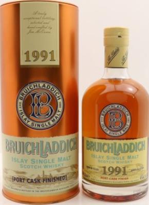 Bruichladdich 1991 Port Cask Finish 46% 700ml