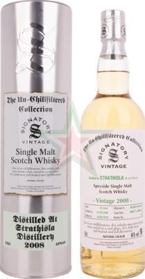 Strathisla 2008 SV The Un-Chillfiltered Collection 46% 700ml