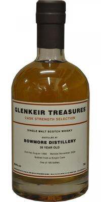 Bowmore 1980 TWS Glenkeir Treasures Cask Strength Selection 49.4% 700ml