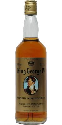 King George IV Blended Scotch Whisky Lagenbach Import Worms 40% 700ml