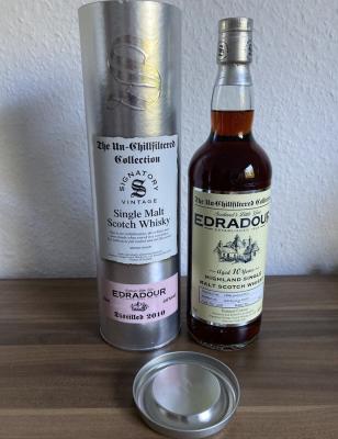 Edradour 2010 SV The Un-Chillfiltered Collection Sherry Cask #159 46% 700ml