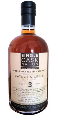 Catoctin Creek 2011 JWC Single Cask Nation Sonoma County Chardonnay White Wine Cask 107 62.4% 750ml