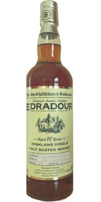 Edradour 2002 SV The Un-Chillfiltered Collection Sherry Butt #457 46% 700ml