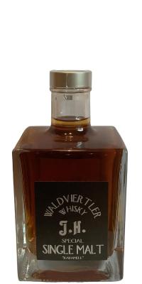 Waldviertler Whisky J.H. Single Malt Karamell Oak Cask 41% 500ml