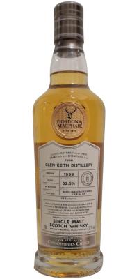 Glen Keith 1999 GM Refill American Hogshead UK Exclusive 52.5% 700ml