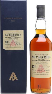 Auchroisk 30yo Diageo Special Releases 2012 American & European Oak Casks 54.7% 700ml