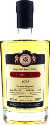 Benrinnes 1988 MoS Bourbon Hogshead #888 46.3% 700ml