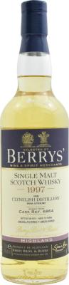 Clynelish 1997 BR Berrys 14yo #6864 46% 700ml