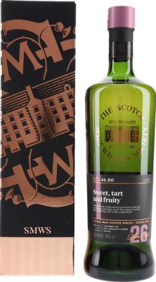 Glenlossie 1992 SMWS 46.80 Sweet tart and fruity Refill Ex-Bourbon Hogshead 53.9% 700ml